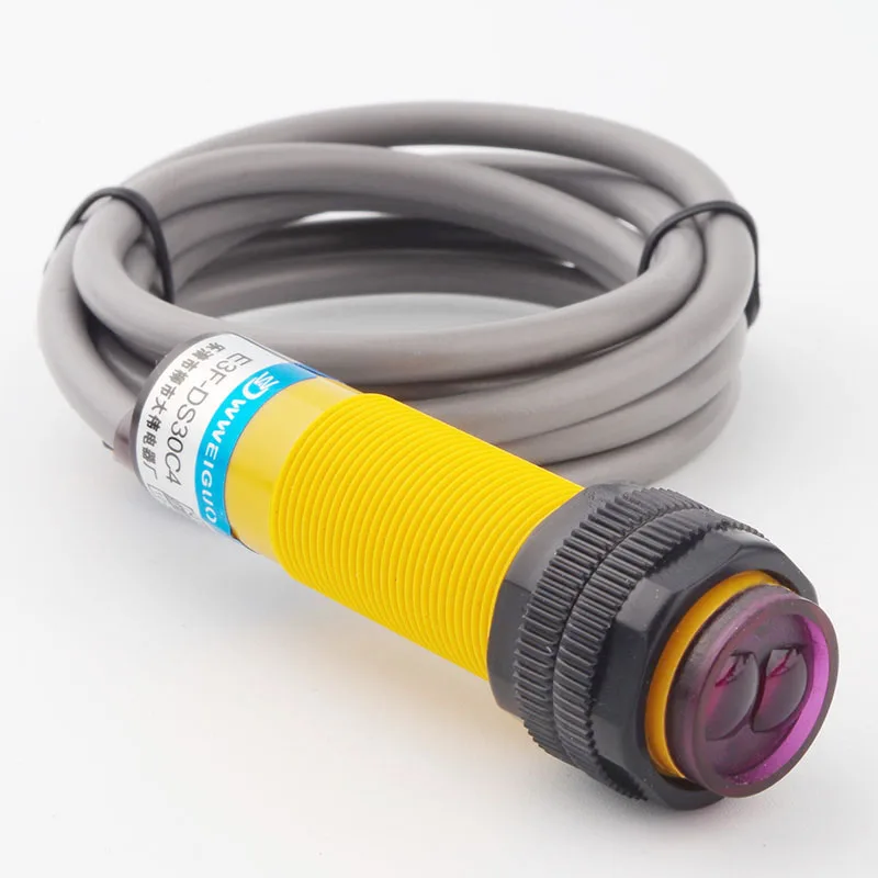 

connector type Infrared induction photoelectric switch close to diffuse reflection sensor NPN normally open C1 structure