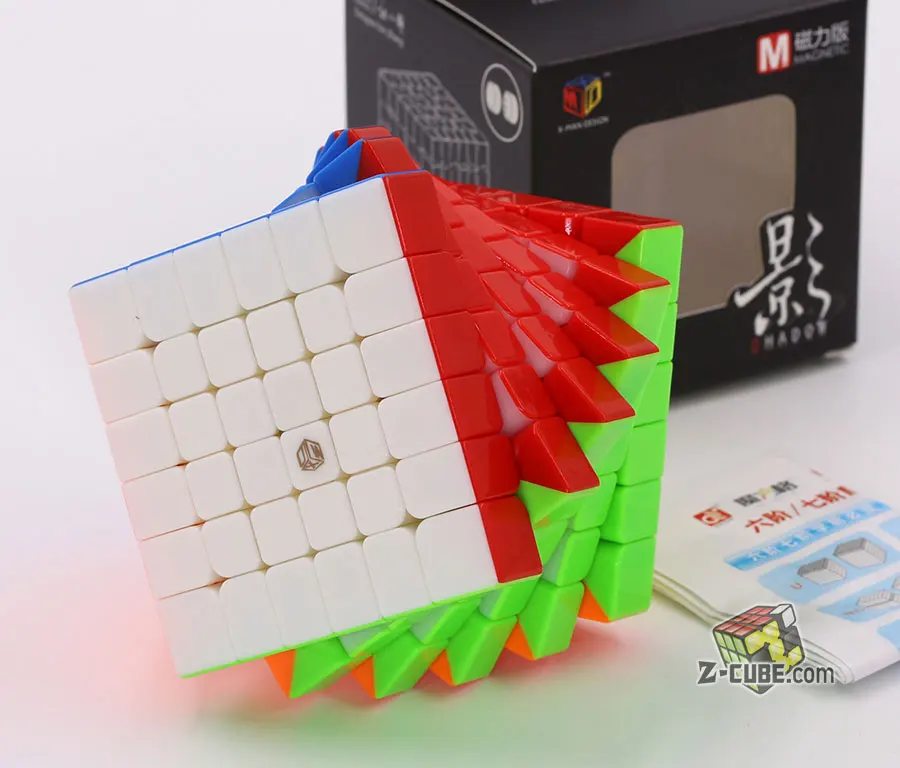 Головоломка, магический куб QiYi Xman 6x6x6 6*6*6 Shadow M, магнитный кубик, профессиональная образовательная головоломка, твист, игрушки мудрости, логическая игра Z