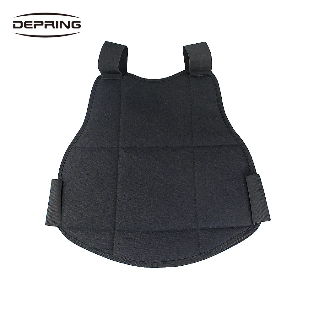 

Paintball Vest Body Armor Chest Protector Airsoft Lightweight Soft Padded Back Support Free Size Hunting Bag