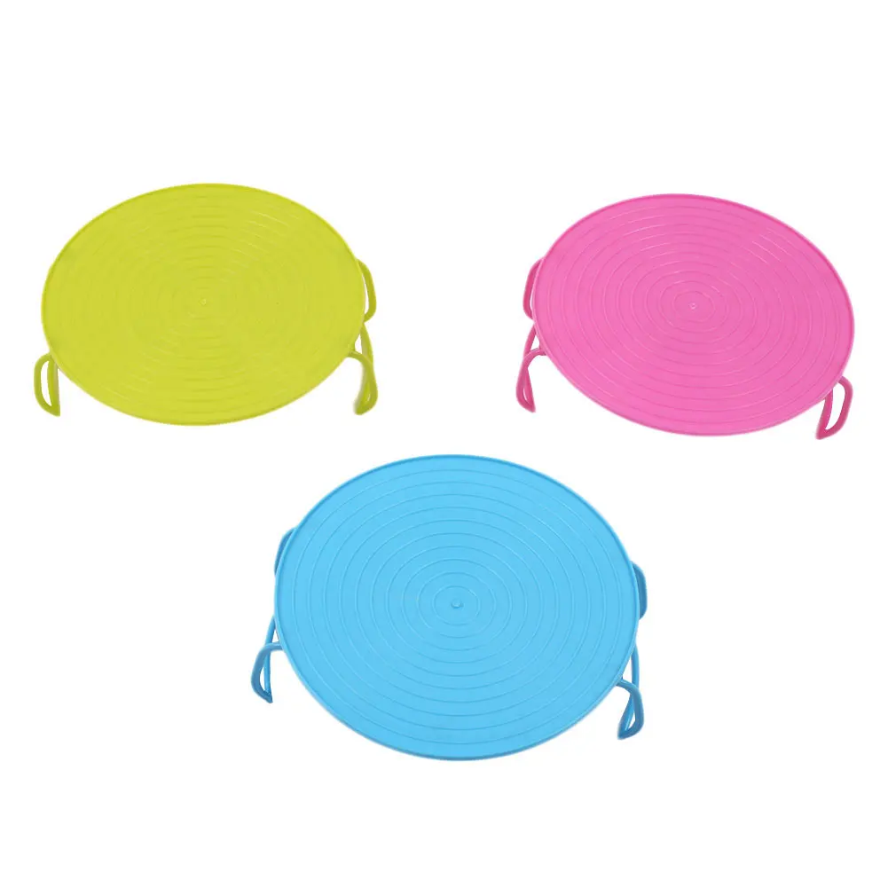 

Microwave Oven Tray Plate Rack Stand Layered Double Mat Insulated Disc Bowl Cover for Kitchen Microwave Heating Tools HOT