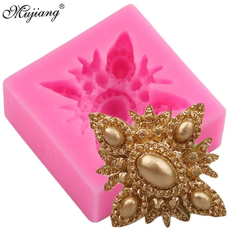 

Diamond Jewelry Silicone Mold Cake Chocolate Gumpaste Molds DIY Wedding Cake Decorating Tool Fondant Sugarcraft Cake Baking Mold