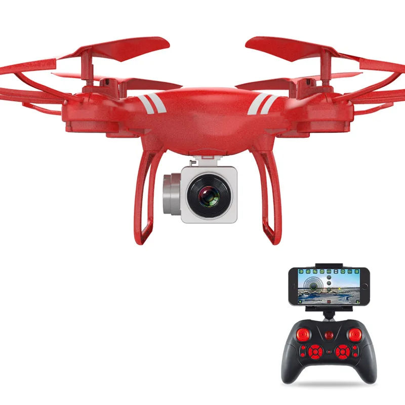 

Newly 4CH UAV Drone HD Camera Height Remote Control Wifi Version Toys for Students Teenagers FMS19