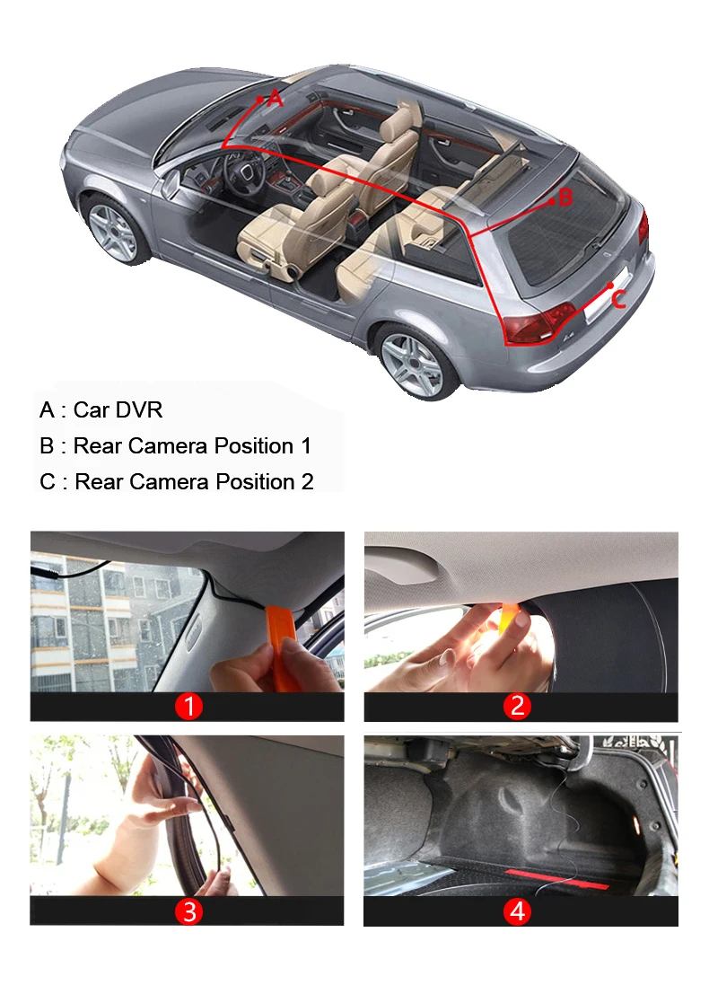 WHEXUNE, новинка, 7,84 '', 4G, Автомобильный видеорегистратор ADAS, Dash Cam, FHD, 1080 P, камера заднего вида, двойной объектив, запись, gps навигация, мониторинг парковки