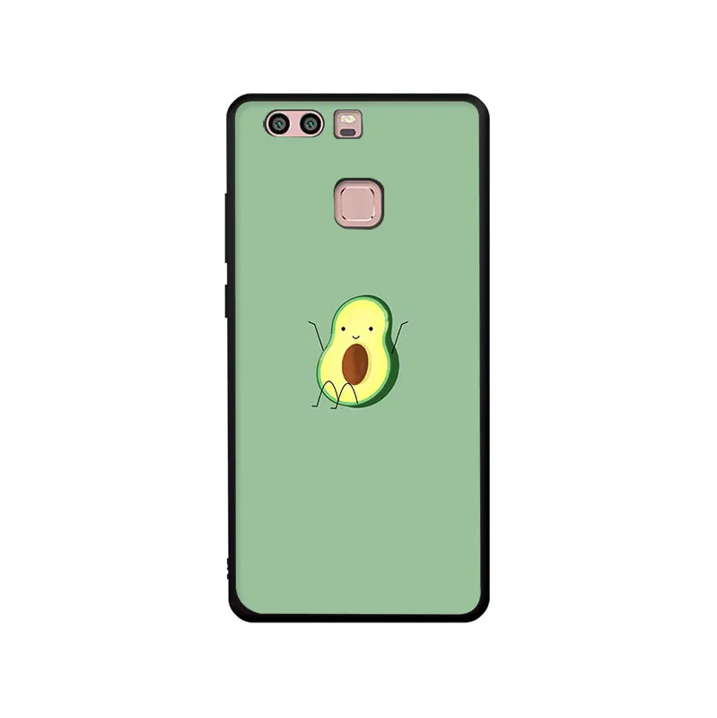 Авокадо мягкий телефон чехол для Huawei P8 9 Lite P10 P20 30 Lite Pro P smart - Цвет: B11