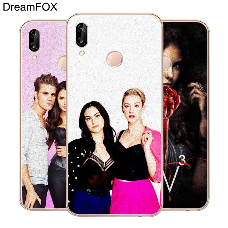 DREAMFOX M304 Дневники вампира Мягкий ТПУ силиконовый чехол для huawei Honor 6A 6C 6X 7C 7X8 Lite Pro |