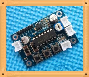 

Free Shipping!!! ISD1820 voice module / voice board with LM386 amplification / audio recording module