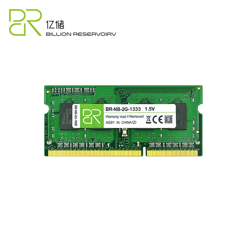 BR все новые DDR3 2GB ram Memoria 1333MHZ DDR3 4GB 8GB 1600MHZ SODIMM DDR3 Memory 1,35 V 1,5 V 204PIN 64bit для ноутбука