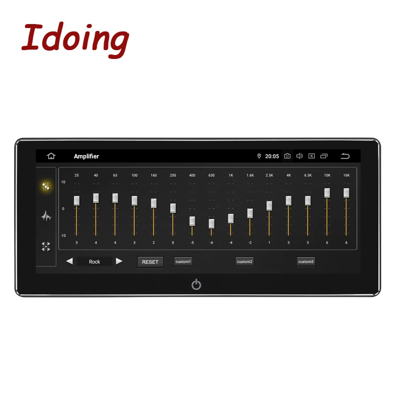 Top Idoing 2Din 10.25"PX5 4G+64G Android 9.0 8Core For Universal Car GPS DSP Radio Player 2.5D IPS Navigation Multimedia Bluetooth 2