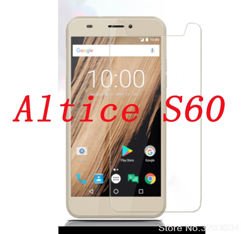 

NEW Ultra-thin New For Altice S60 Tempered Glass Screen Protector Premium Front Clear Protective Film Cover case