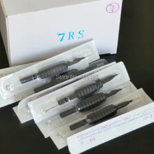 30 шт. 7RS 19 мм Одноразовые держатели с иглами для татуировки ручки с иглами поставка татуировки оптом и в розницу