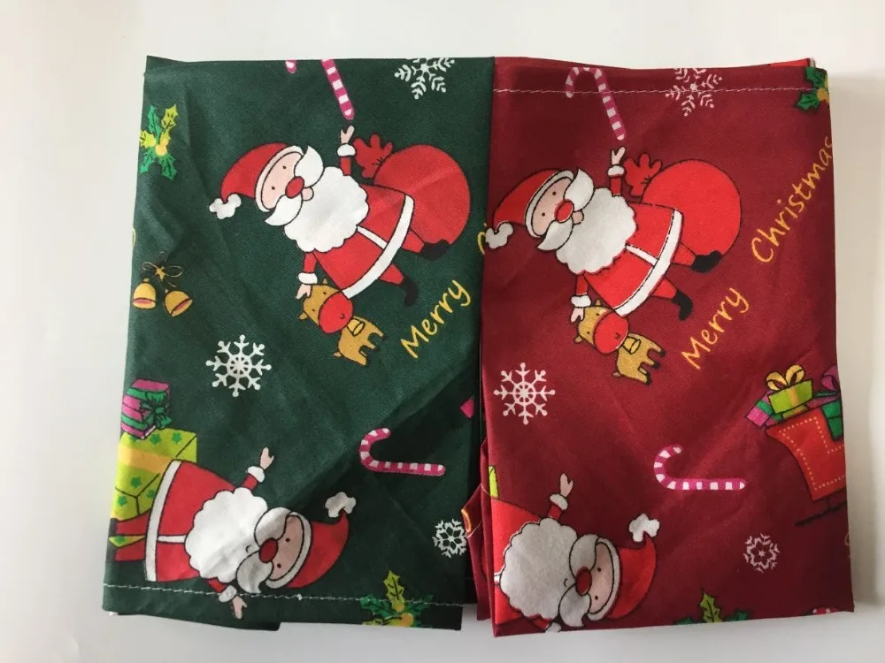 20pcs/lot Christmas holiday Dog Puppy Pet cotton bandanas Collar scarf Pet tie Y102101