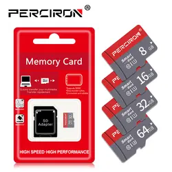 PERCIRON наивысшего качества micro sd HC micro sd карты памяти U3 A1 V30 80 МБ/с. TF картао де флэш-карта 128 gb высокоскоростная Флешка карты