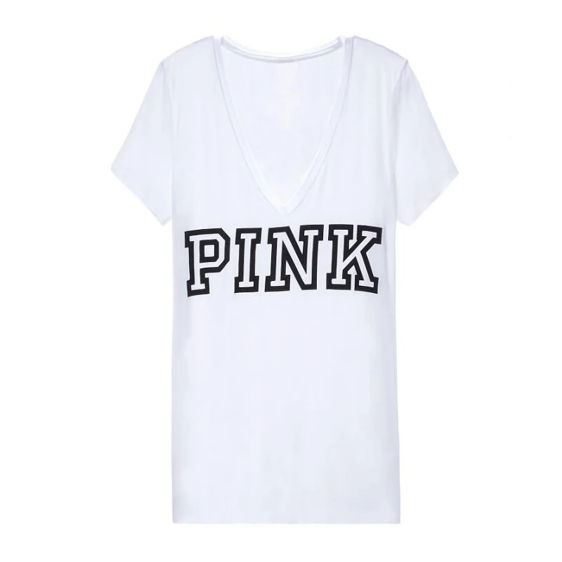 VS Pink T Shirt Women Summer Casual Sexy Harajuku Kawaii Tumblr Bt21 Vegan Feminist Funny Vintage White Cotton Tops Plus Size VS Pink T Shirt Women Summer Casual Sexy Harajuku Kawaii Tumblr Bt21 Vegan Feminist Funny Vintage White Cotton Tops Plus Size