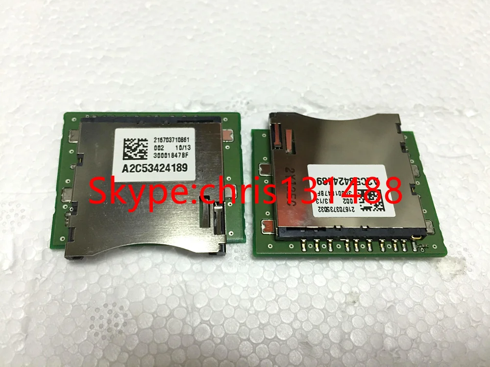 

free shipping Origianl SD Card Reader for VW SKO&DA RNS510 VW Volkwagen RNS510 car GPS navigation audio
