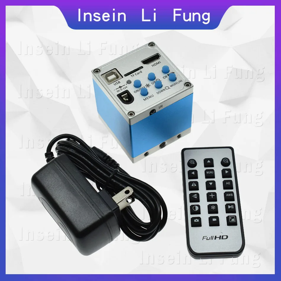 

16MP 1080P Industrial Digital Electronic Video Microscope Camera HDMI USB Magnifier Watch Mobile Phone Chip Repair