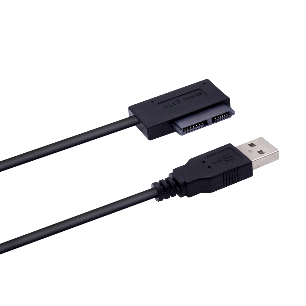 Кабель переходник CHIPAL USB 2 0 для Mini Sata II 7 + 6 13Pin конвертер ноутбука CD/DVD ROM