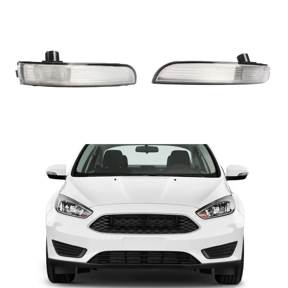 Нет лампы Левая Правая Боковая дверь Зеркало указатель поворота для Ford Focus