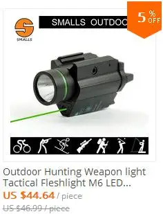 M6 flashlight with green laser CL15-0097