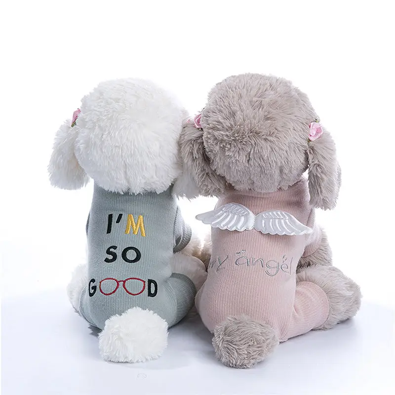 

Pet Dog Clothes for Small Dogs Coat Cartoon Pet Costume Soft Dog Clothing Yorkies Chihuahua Clothes