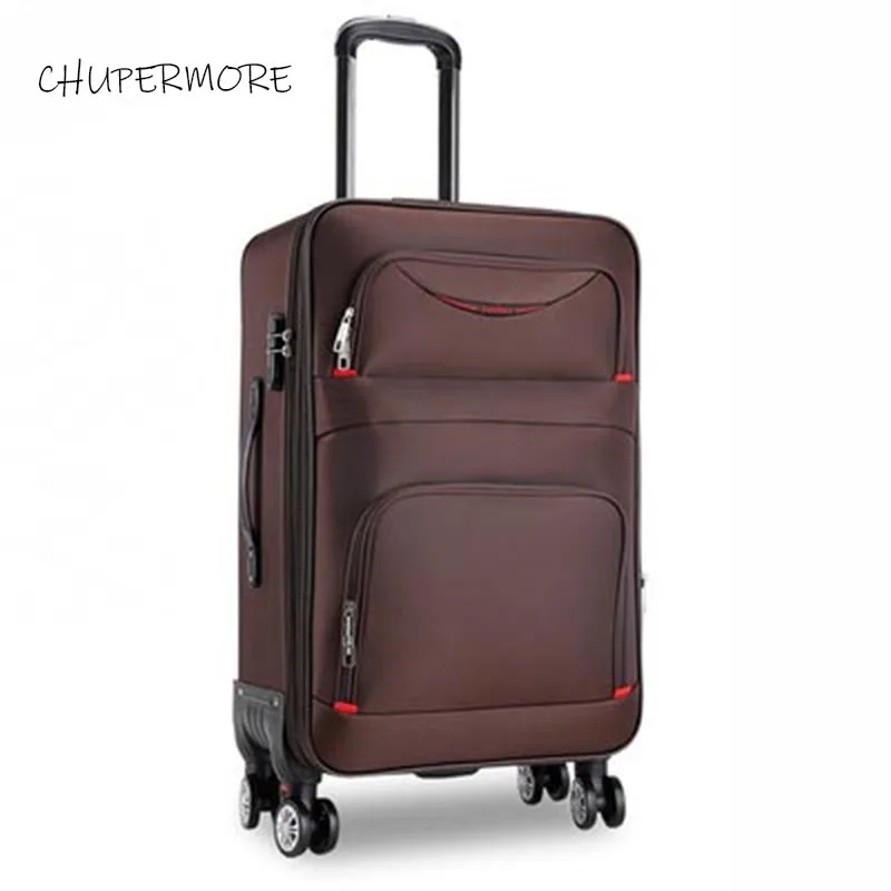 Chupermore мужской Оксфорд чемодан на колёсиках Spinner 28 дюймов высокая емкость бренд чемодан колеса 20 дюймов для женщин кабина пароль тележка
