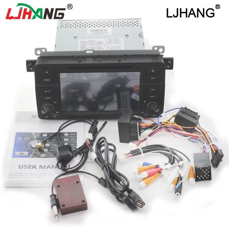 Clearance LJHANG 7 Inch 1 Din Car DVD Player For BMW E46 M3 MG ZT Rover 75 Auto Radio Stereo Audio Video GPS Navigation Multimedia USB RDS 5