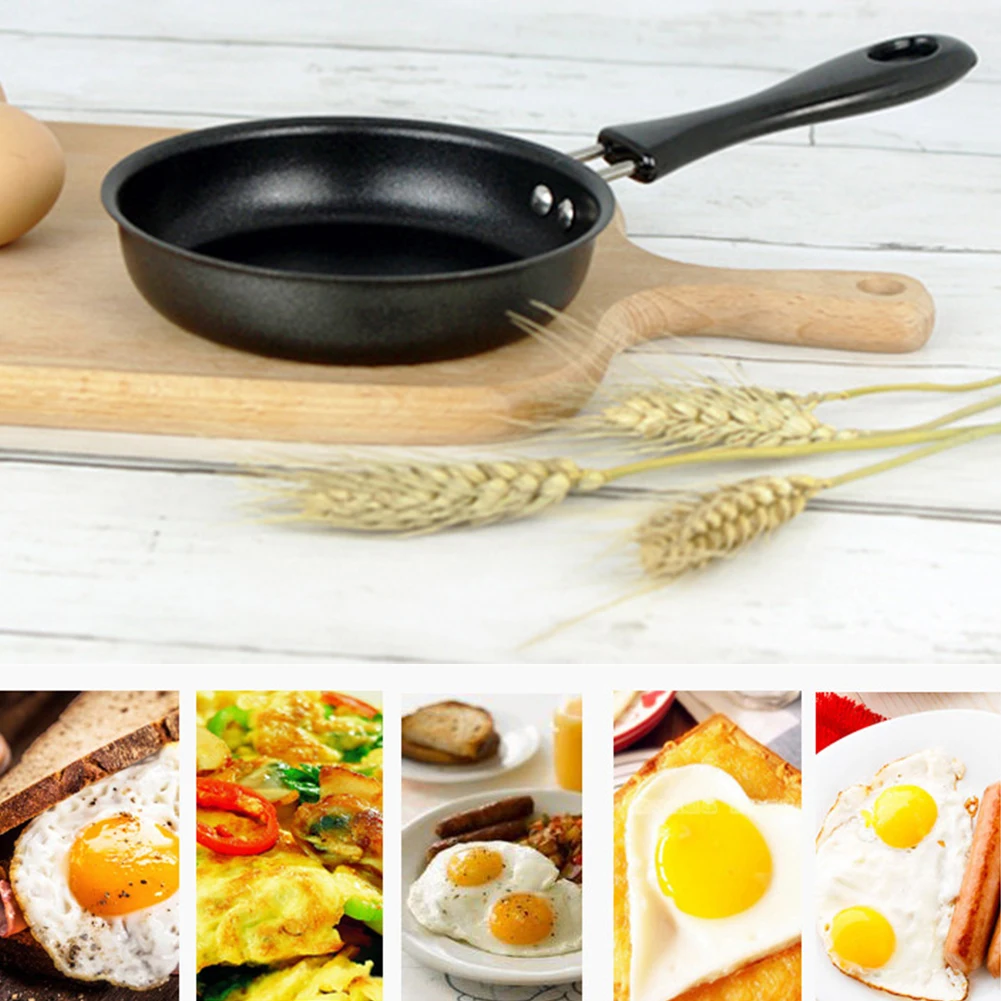 Милая фотосковорода 12 см портативная сковорода для жарки кухонные