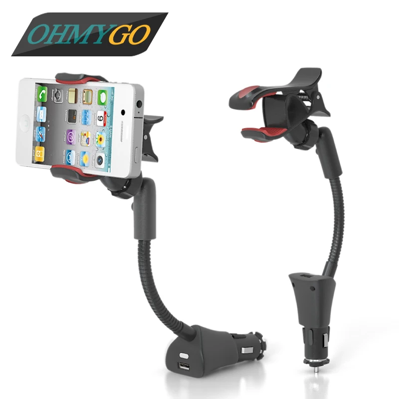 Universal Car Holder Mount Stand with Micro USB Charger Cradle For