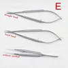 3pcs/set equipment 12cm ophthalmic microsurgical instruments Needle Holder Micro scissors Tweezers hand surgery 2