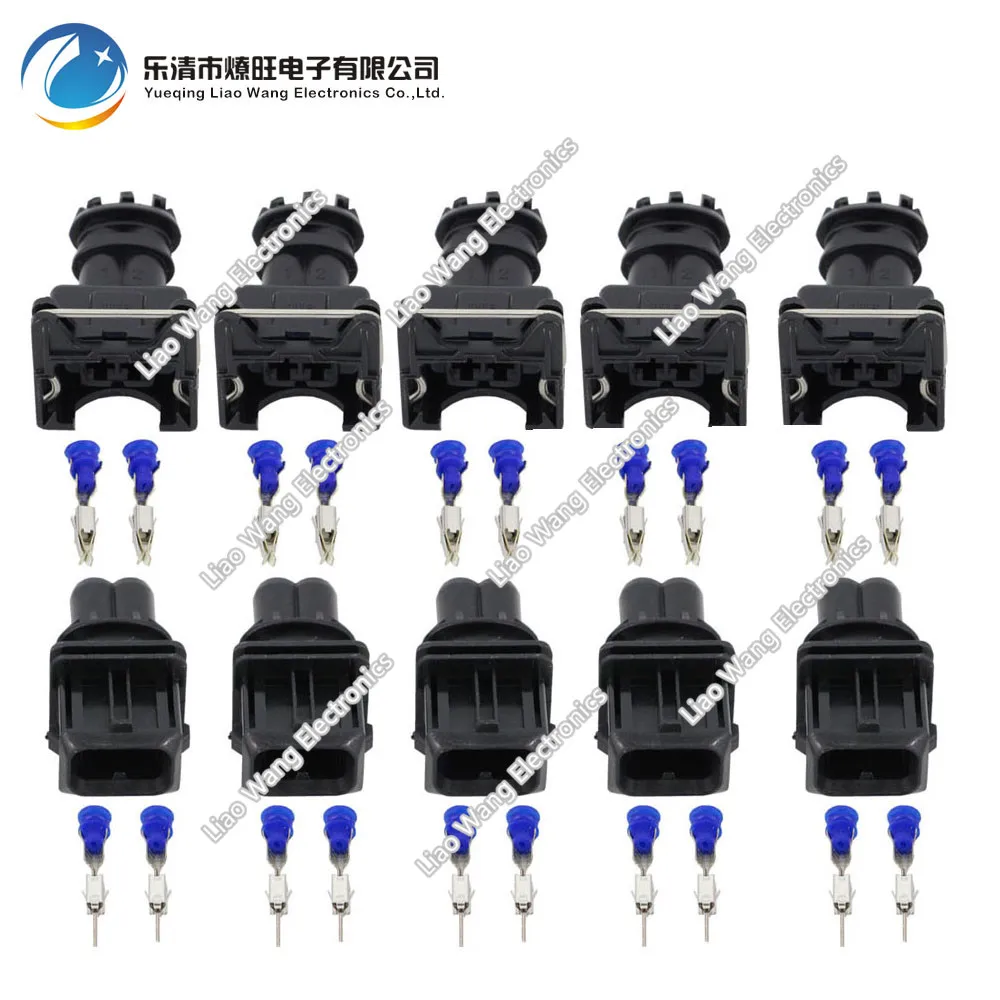 5 Sets AMP Tyco JPT Style 3.5mm Series 2 pin DJ7021B 3.5 11/21