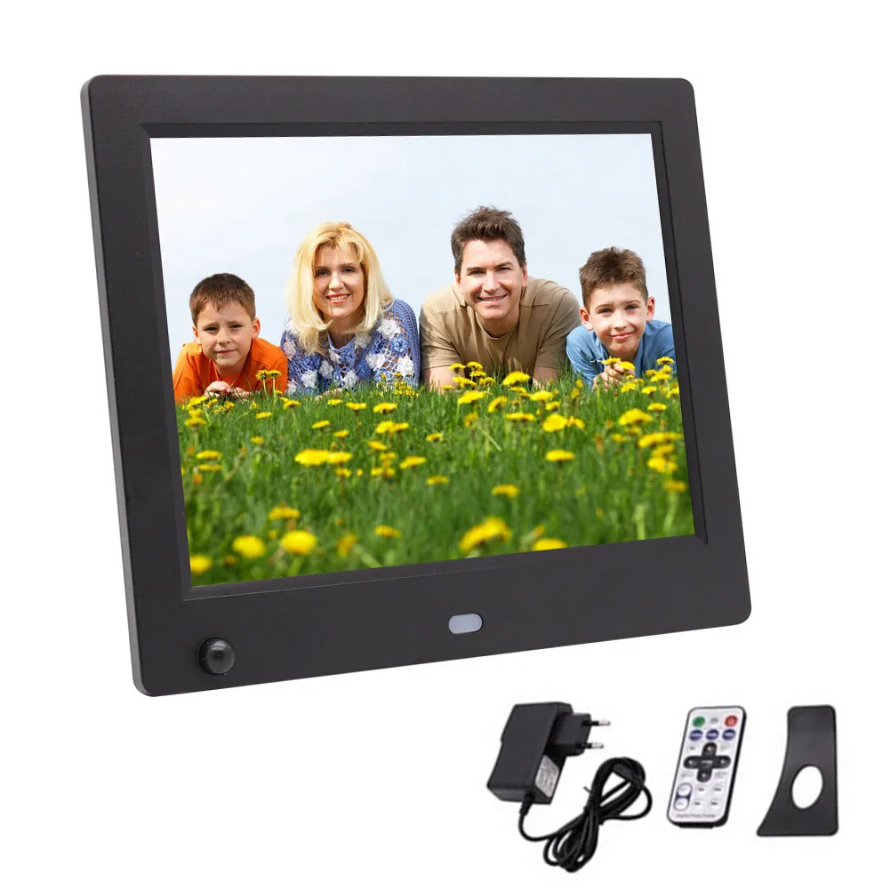 

8 Inches Video Music HD Motion Sensor Album Electronic Gift Photo Frame Picture Digital