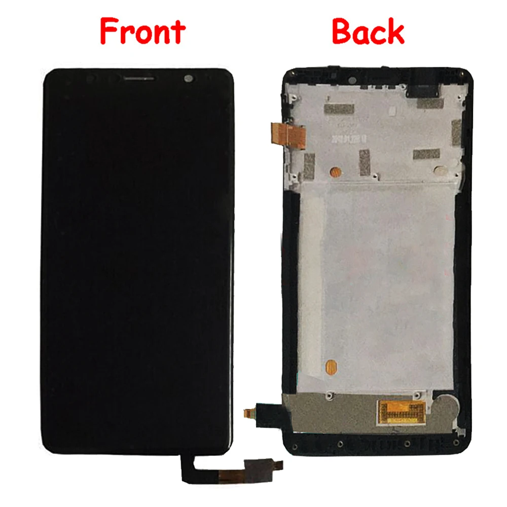 Для BQ Mobile 5500L ЖК дисплей с сенсорным экраном дигитайзер Переднее стекло наклейкой
