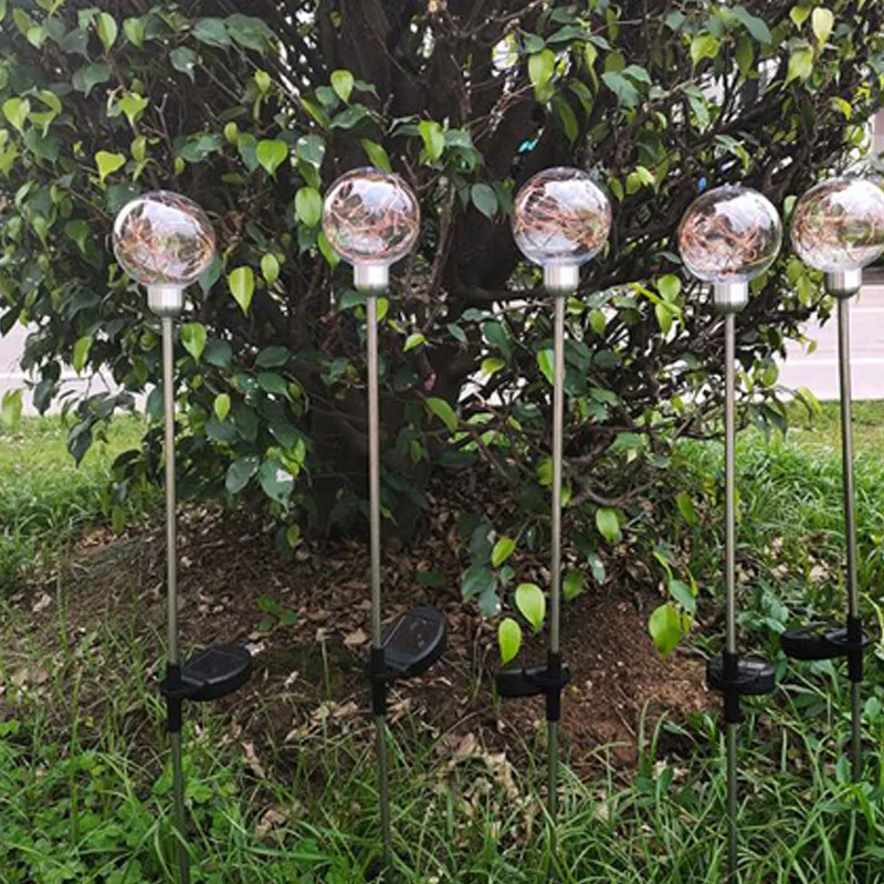Emissor de Luz Solar do Gramado Plugue à Prova Decoração da Lâmpada de Jardim Luz do Jardim ao ar Diodo Solar Bola Água Livre Paisagem Luz Conveniente d' 4 Luz Do Jardim Ao Ar Livre Paisagem