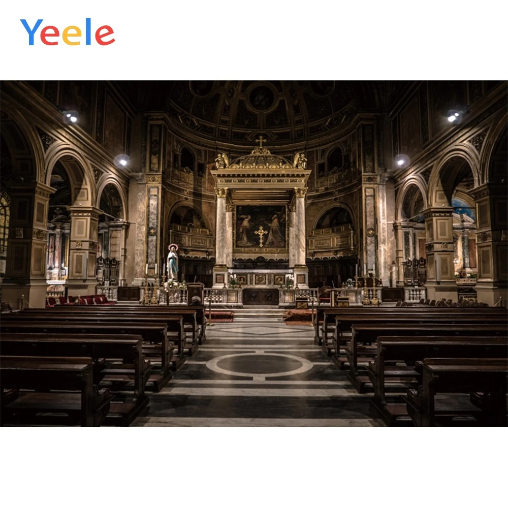

Yeele Church Photography Backdrops Religious Service Devout Bless Family Personalized Photographic Backgrounds For Photo Studio