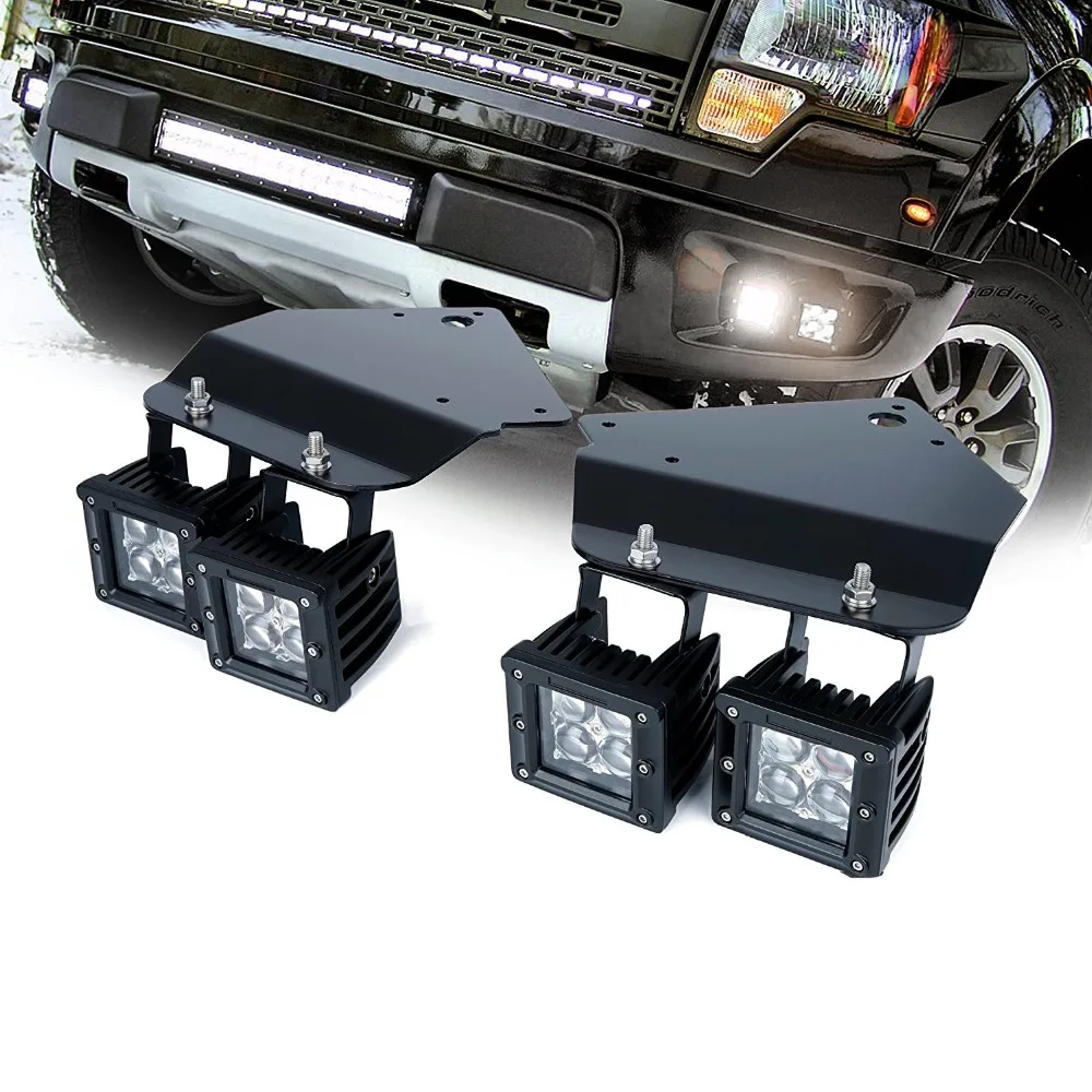 Противотуманный светодиодный светильник для FORD F150 SVT Raptor 4x3 &quot4D 20 Вт Ford 2010