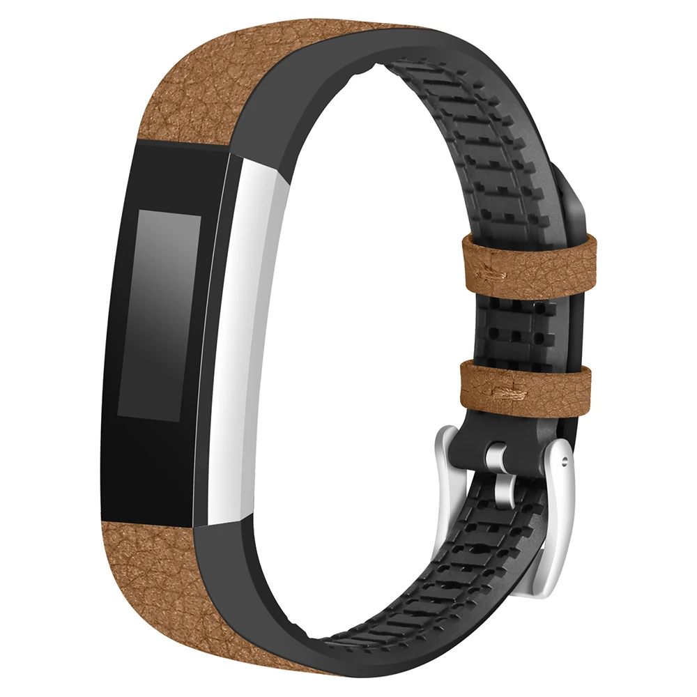 Высококачественный Прочный кожаный ремешок для Fitbit часы Alta сменный наручных