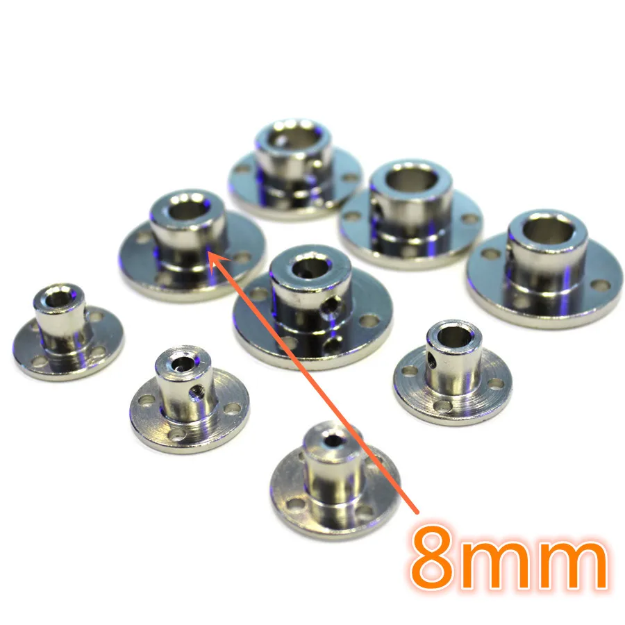 

2017 J515 # 45 Steel Flange Couplings Inner Diameter 8mm Rigidity DIY Model Car Shaft Connector Free Shipping Australia