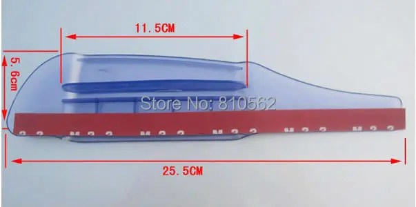 2pcs Air Drying Design Car Vehicles Side Rearview Mirror Rain Eyebrow Snow Shade Shield Guard Visors Clear