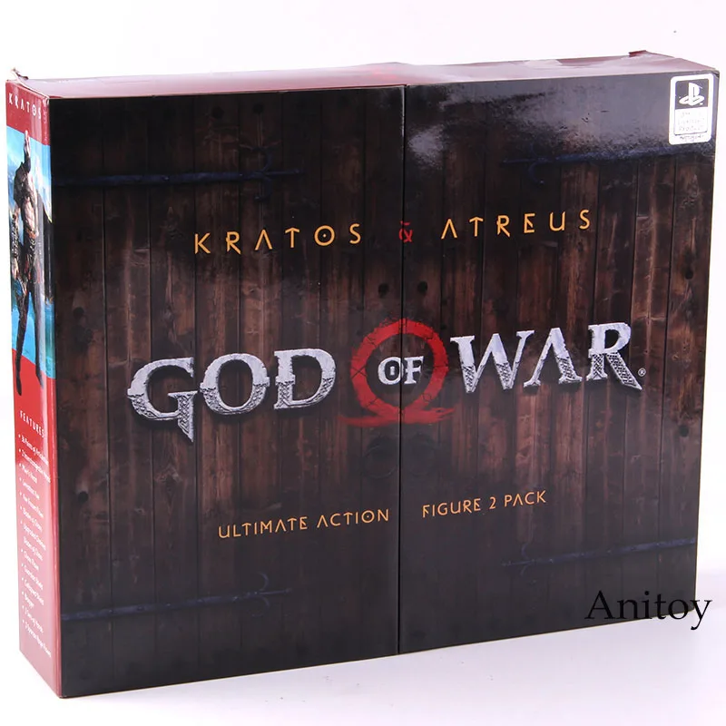 NECA God of War 4 Kratos& Atreus конечная ПВХ God of War фигурка Коллекционная модель игрушки 2-pack