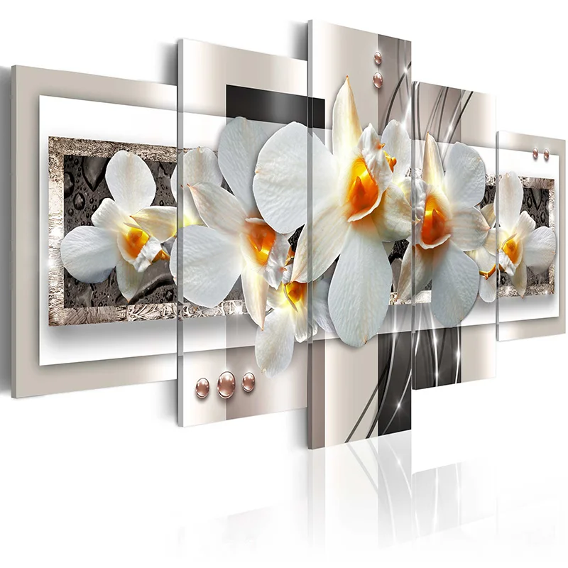 

5 Panel Wall Pictures for Living Room Picture Print Painting On Canvas Wall Art Home Decor Living Room Canvas Print/PJMT-B (269)