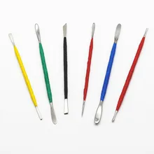 6 шт. как показано стильный нож лезвие моделирование цветной Пластилин инструмент форма игрушки хобби Обучение Образование