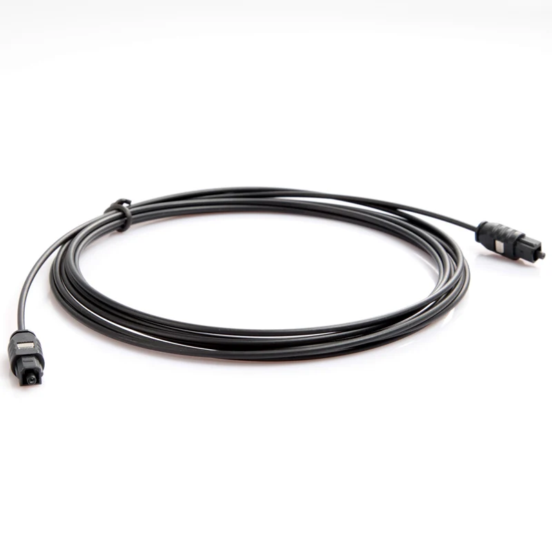 Цифровой оптический оптоволоконный аудиокабель Toslink OD2.2mm AV тонкий кабель 0 2 м 1 5 8 3