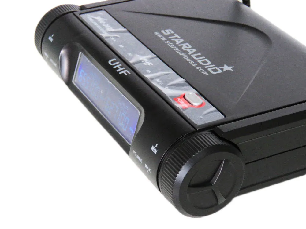 dual channel  uhf dj handheld microphone system