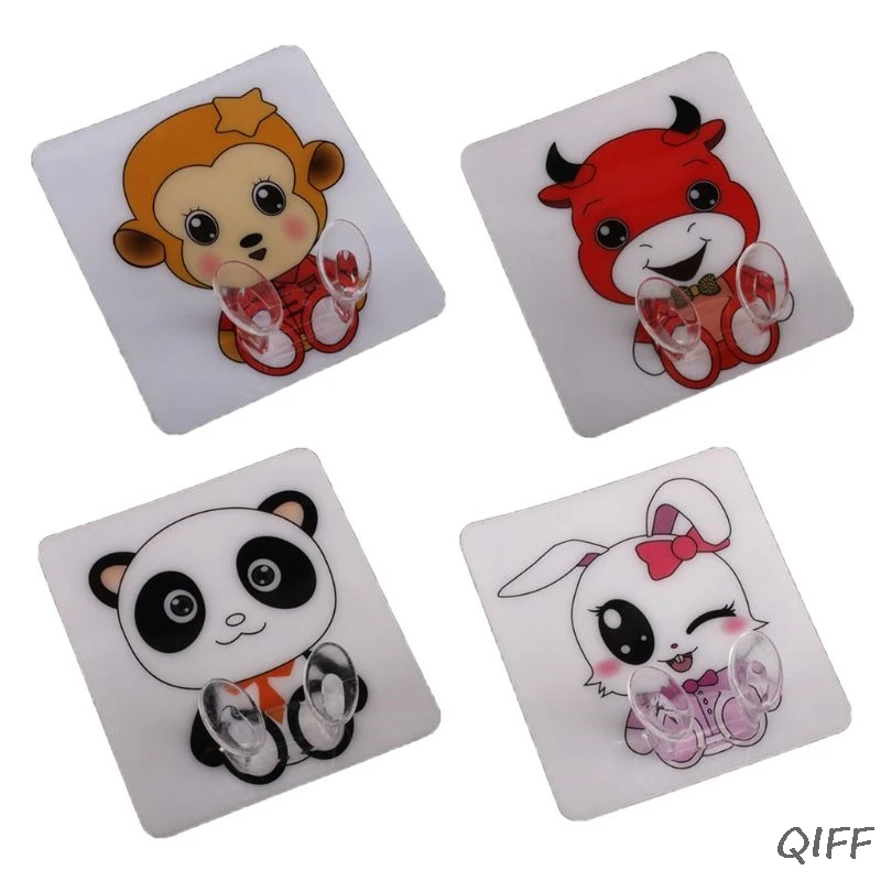 

Cartoon Plug Socket Holder Wall Sticky Key Hook Home Office Electrical Wire Organizer Storage Rack Adhesive Toothbrush Hanger