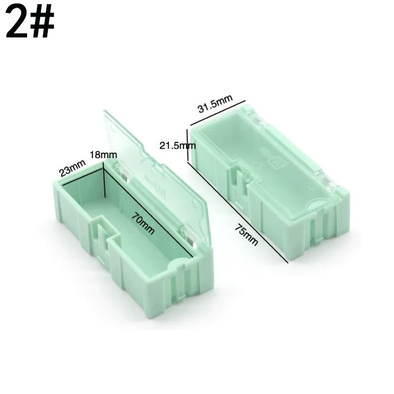 20 шт./компл. запчасти коробка инструментов электронный компонент коробка резистор проволочного чипа ящик для хранения автоматически появится патч контейнер
