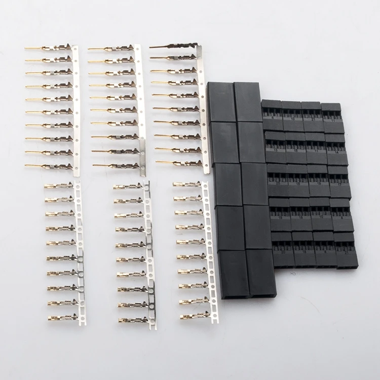 RJXHOBBY 10 Sets JR  Hitec  Spektrum Style Servo Connector Plugs Male  Female (3)