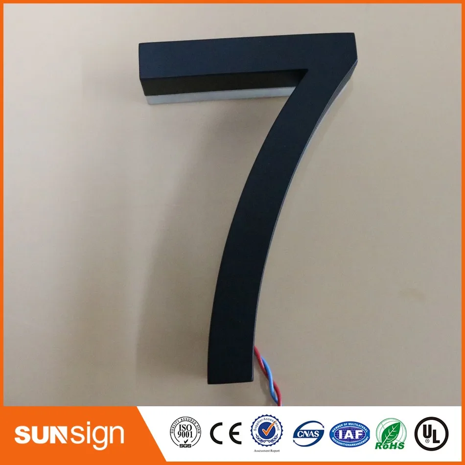 Светодиодная подсветка для дома с гало 30 см оптовая продажа|house number led|led house numbersled |