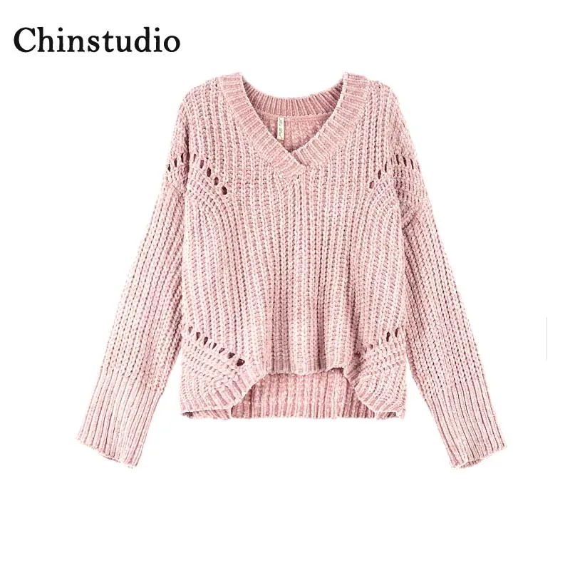Chinstudio 2018 Spring Sweater Pullover Women Tops...