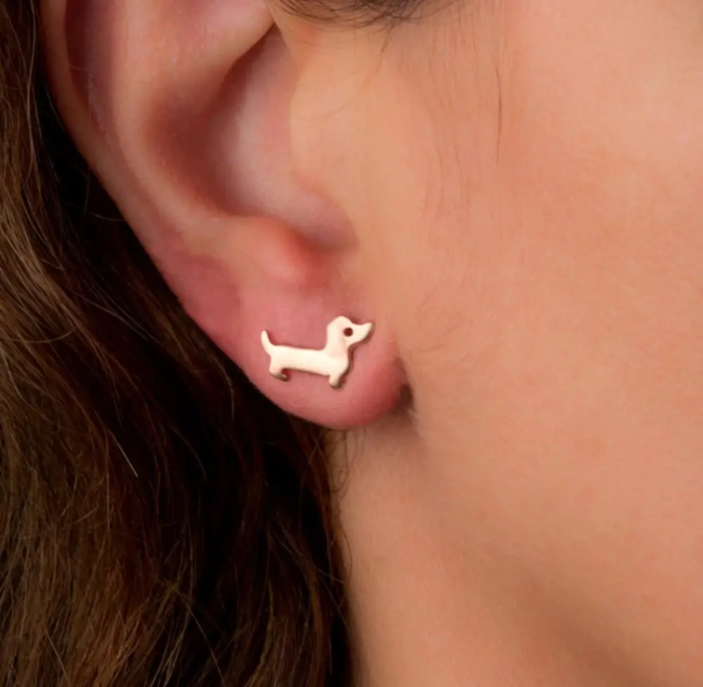 Женские серьги для вечерние|dog stud earrings|fashion earringsstud earrings |