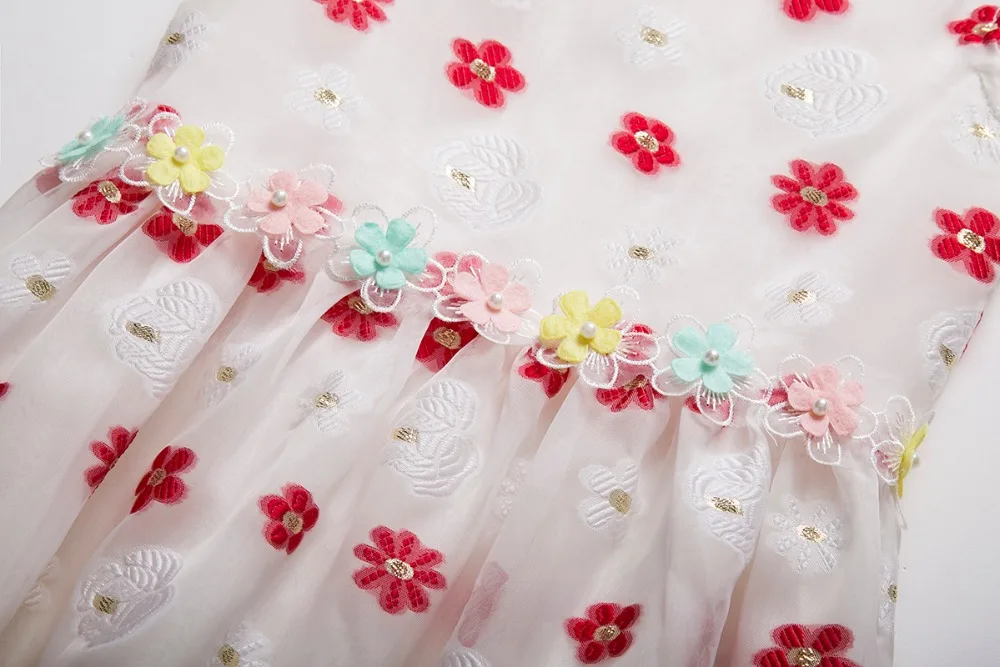 Cielarko/Платье с принтом для девочек; Летние Детские платья розового цвета с клубничкой; хлопковое пляжное платье принцессы для малышей; модная детская повседневная одежда