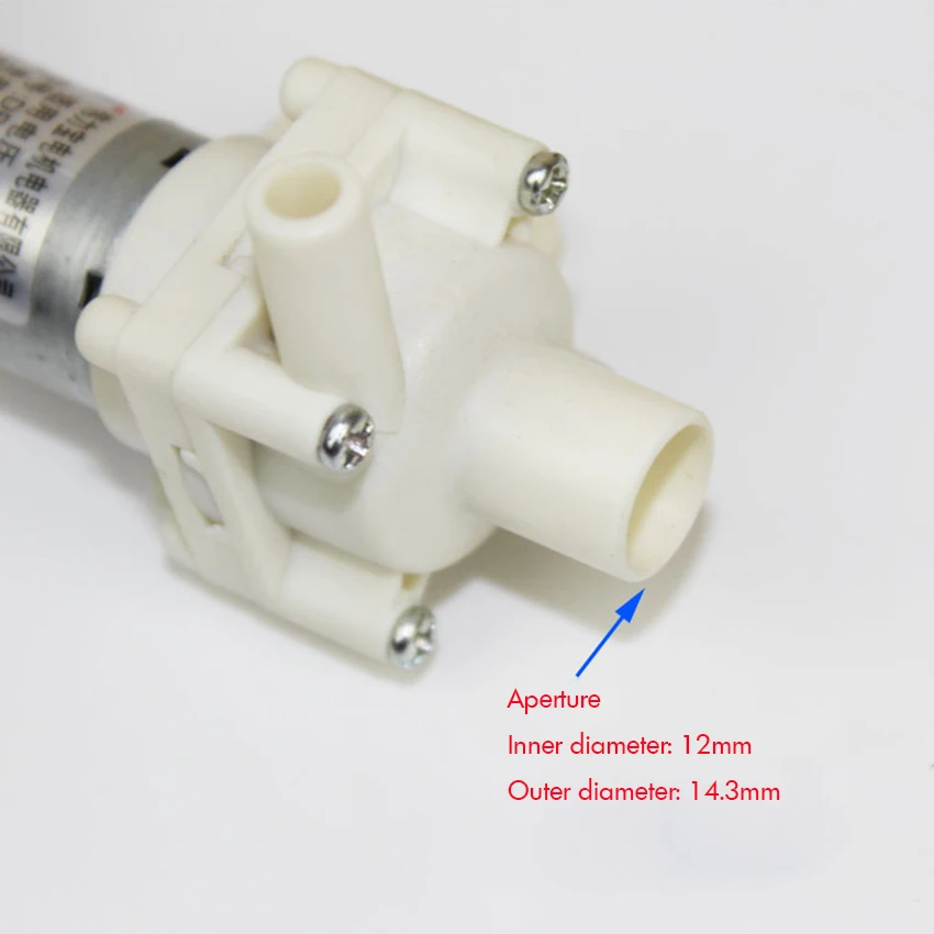 DC 12V циркуляционный водяной насос с вилкой высокой мощности, низкий уровень шума небольшой водяной насос для электрического чайника питьевой фонтан поделка насоса